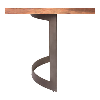 product image for Bent Dining Table Large Smoked 7 72