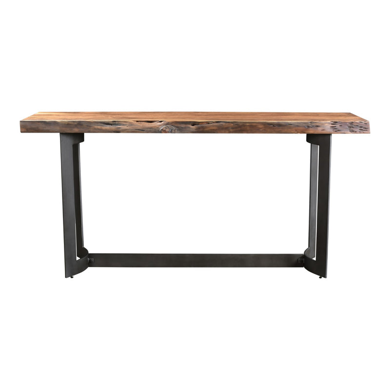 media image for Bent Console Table Smoked 3 25