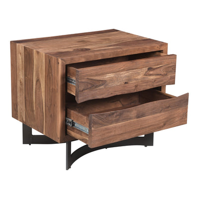 product image for Bent Nightstand Smoked 3 38