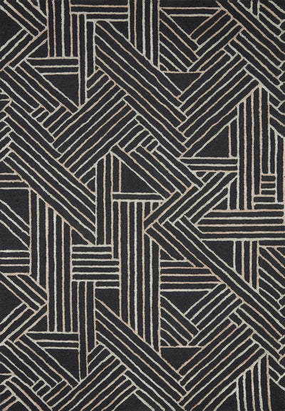 product image for Verve Rug in Charcoal / Neutral by Loloi 5