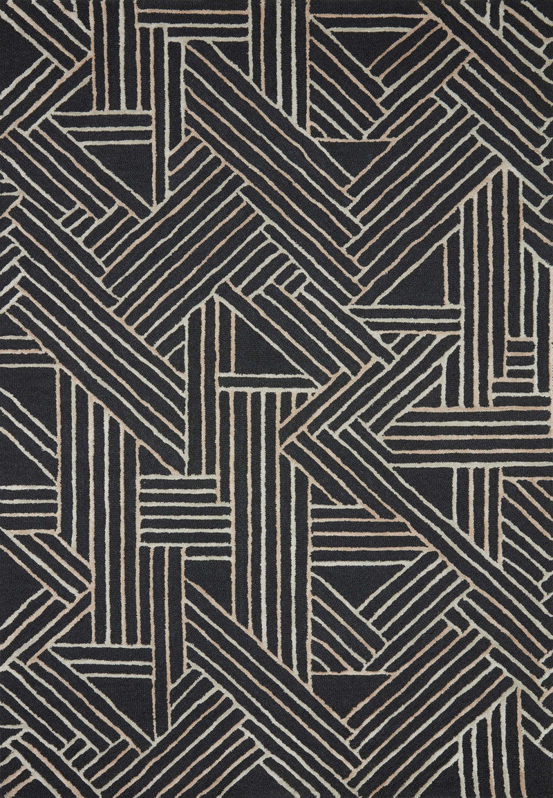 media image for Verve Rug in Charcoal / Neutral by Loloi 237