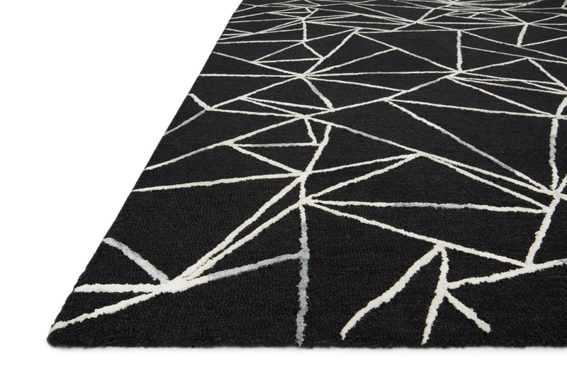 media image for Verve Rug in Black / Ivory by Loloi 248