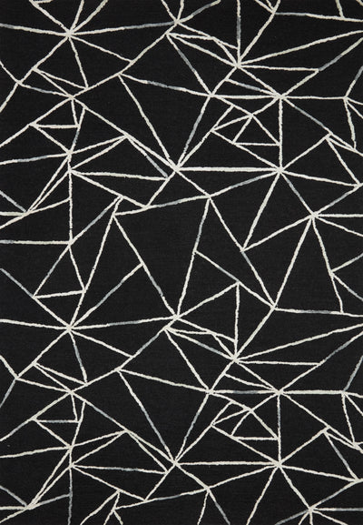 product image for Verve Rug in Black / Ivory by Loloi 71