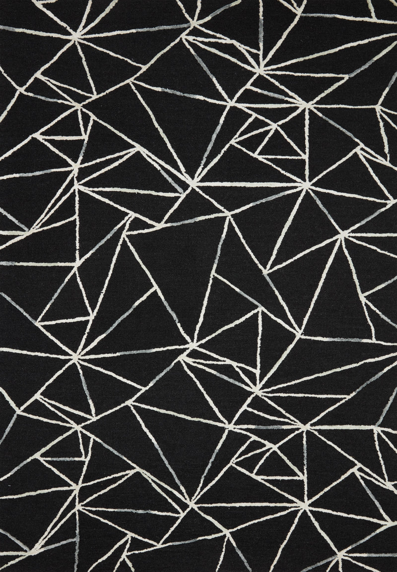 media image for Verve Rug in Black / Ivory by Loloi 287