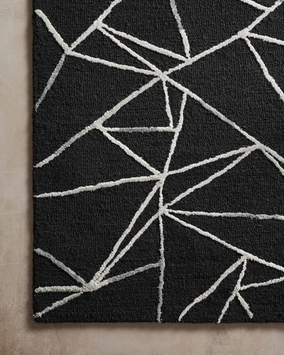 product image for Verve Rug in Black / Ivory by Loloi 31