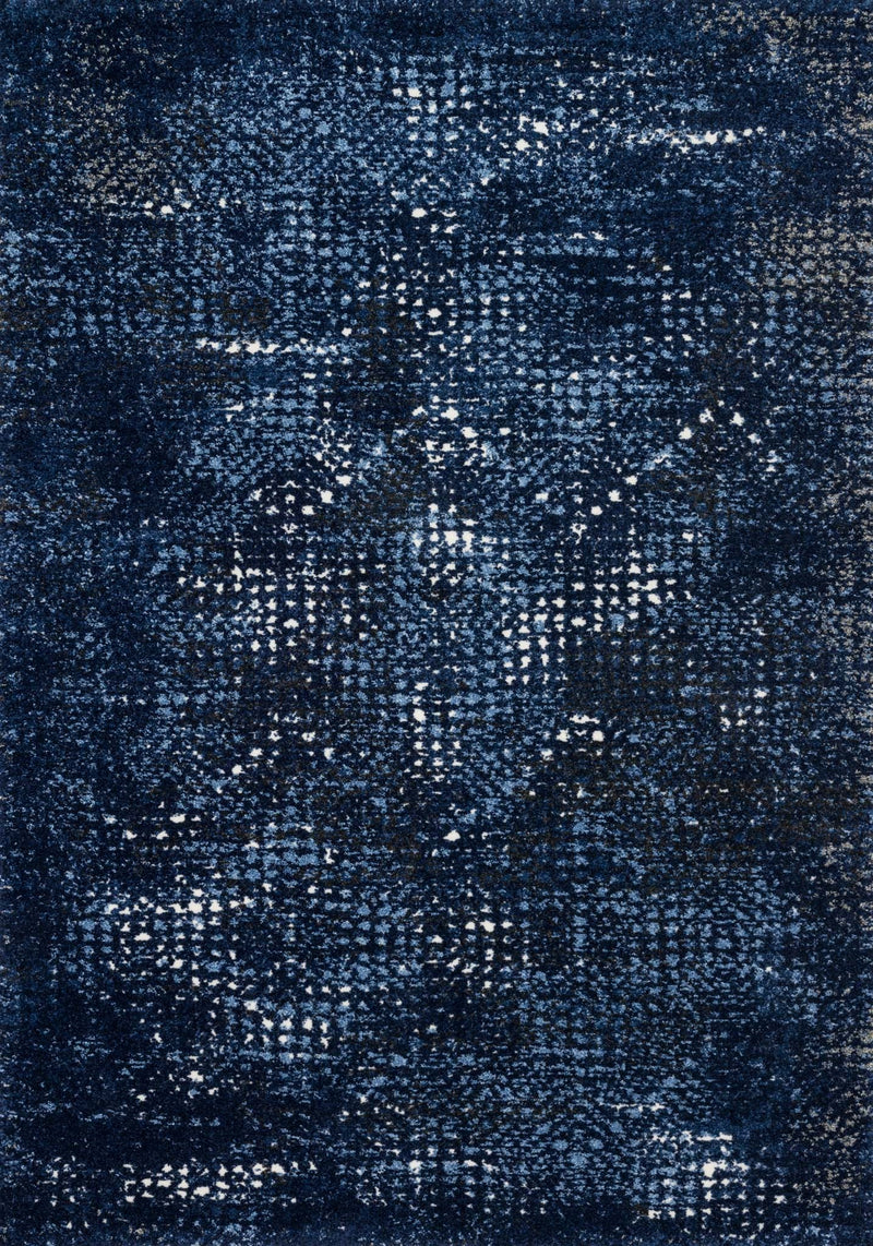 media image for Viera Rug in Dark Blue & Light Blue by Loloi 254