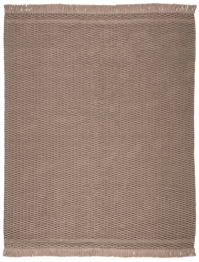 media image for Soleil Indoor/ Outdoor Solid Dark Taupe Rug by Jaipur Living 261