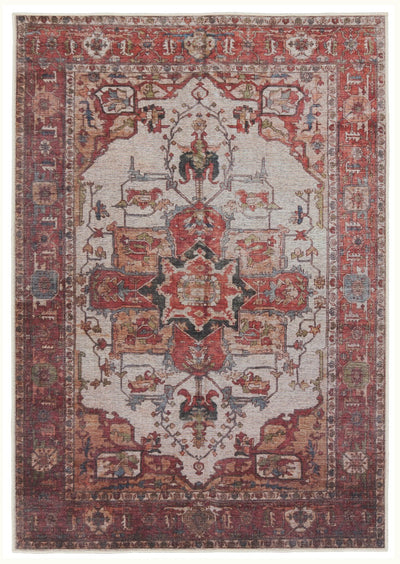 product image of hepburn medallion rust beige rug by jaipur living rug155383 1 537