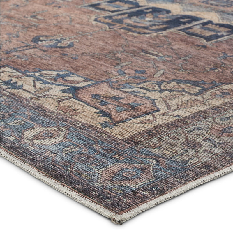 media image for barrymore medallion blue dark brown rug by jaipur living rug155395 2 272