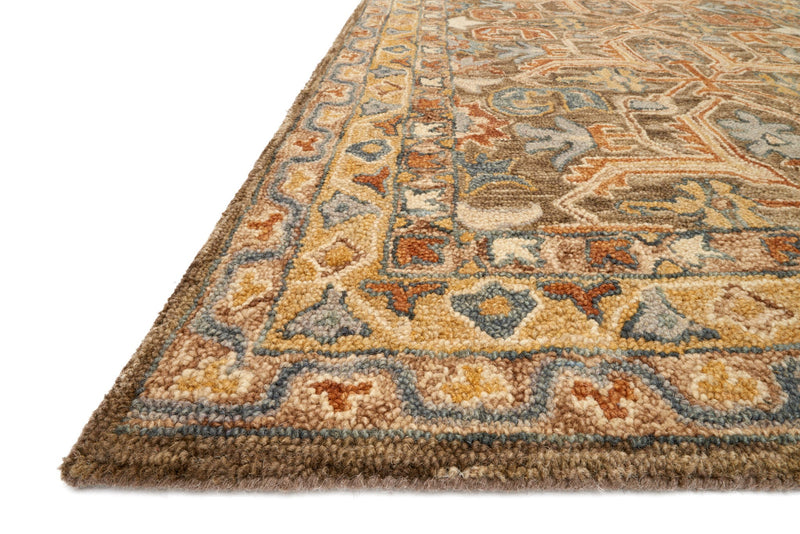 media image for Victoria Rug in Walnut & Multi by Loloi 26