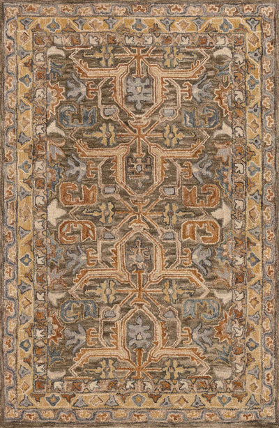 product image for Victoria Rug in Walnut & Multi by Loloi 50