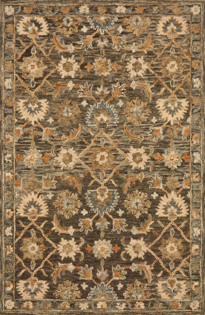product image for Victoria Rug in Dark Taupe / Multi by Loloi 24