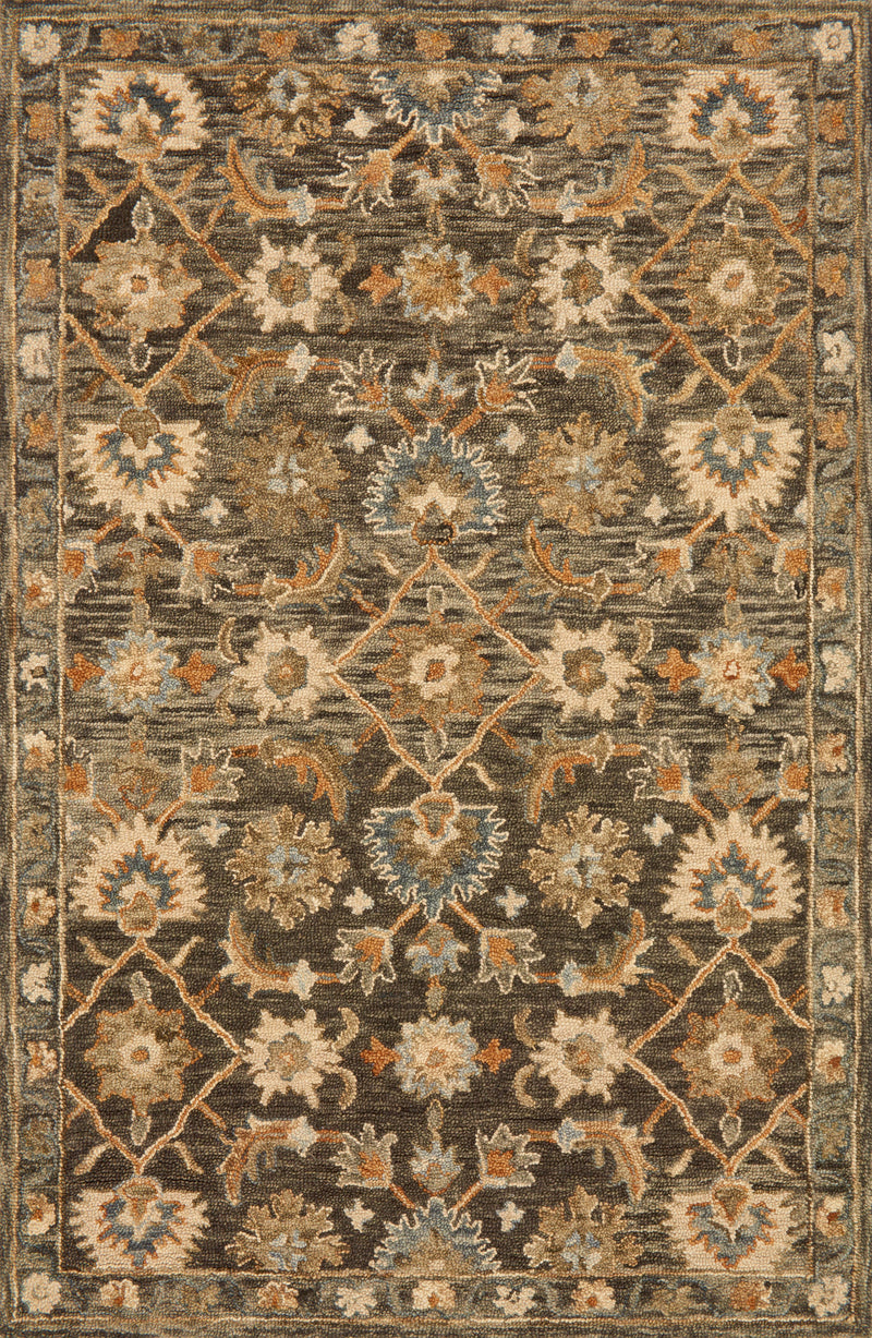 media image for Victoria Rug in Dark Taupe / Multi by Loloi 240