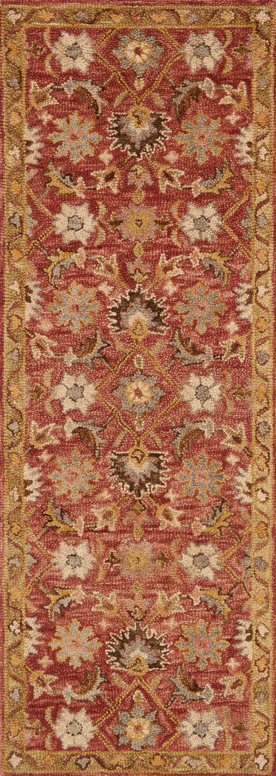 product image for Victoria Rug in Terracotta / Gold by Loloi 92