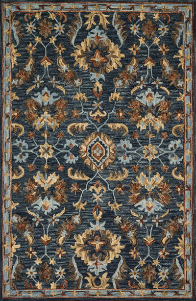 product image for Victoria Rug in Denim & Multi by Loloi 14