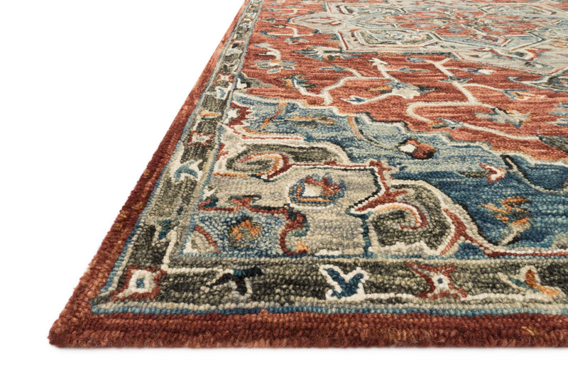 media image for Victoria Rug in Red & Multi by Loloi 299