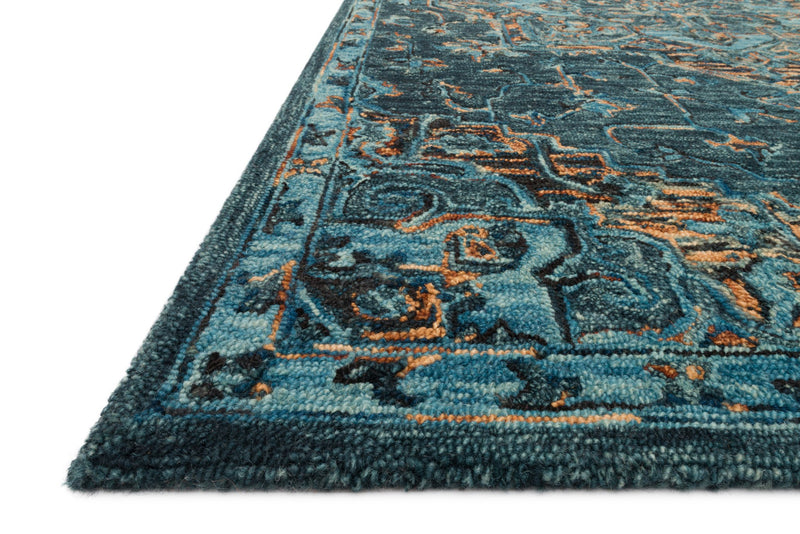 media image for Victoria Rug in Teal & Multi by Loloi 293
