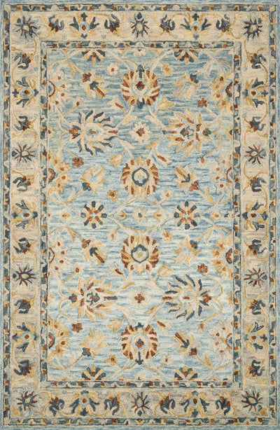 product image of Victoria Rug in Light Blue & Natural by Loloi 529