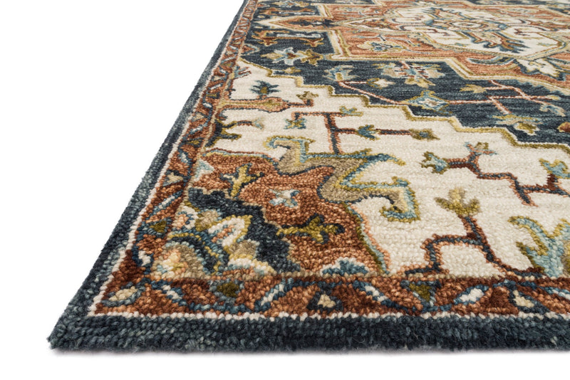 media image for Victoria Rug in Blue & Multi by Loloi 219