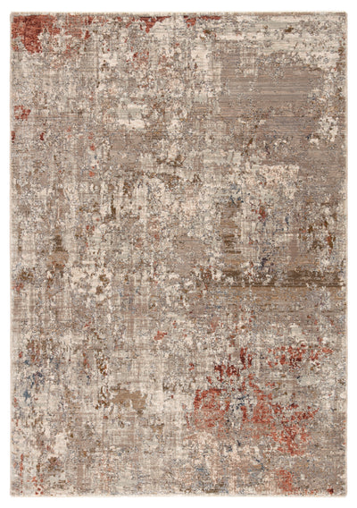 product image for Marzena Abstract Tan & Rust Rug by Jaipur Living 24