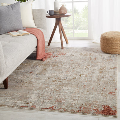 product image for Marzena Abstract Tan & Rust Rug by Jaipur Living 43