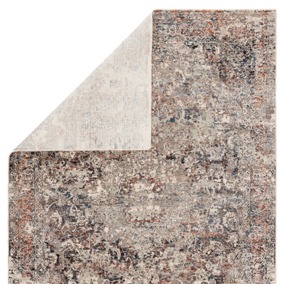 product image for Niran Medallion Gray & Rust Rug by Jaipur Living 92