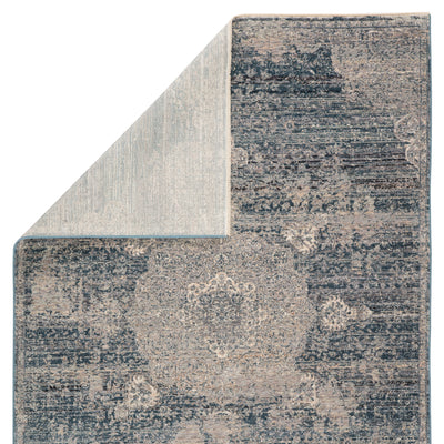 product image for Tolani Medallion Blue & Gray Rug by Jaipur Living 95