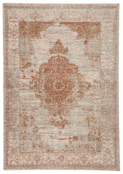 product image for Beatty Medallion Tan & Rust Rug by Jaipur Living 6