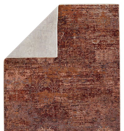 product image for Valentia Ozella Red & Rust Rug 3 61