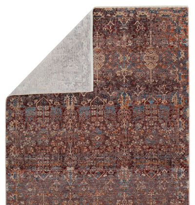 product image for Valentia Marisol Maroon & Blue Rug 3 38