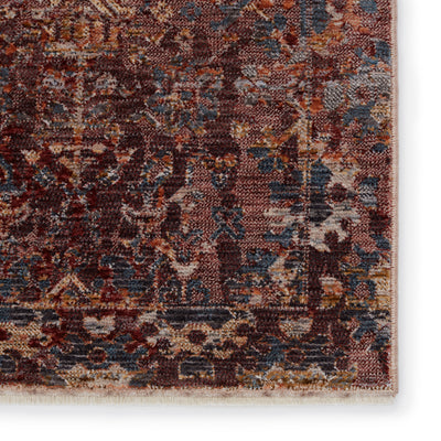 product image for Valentia Marisol Maroon & Blue Rug 4 74
