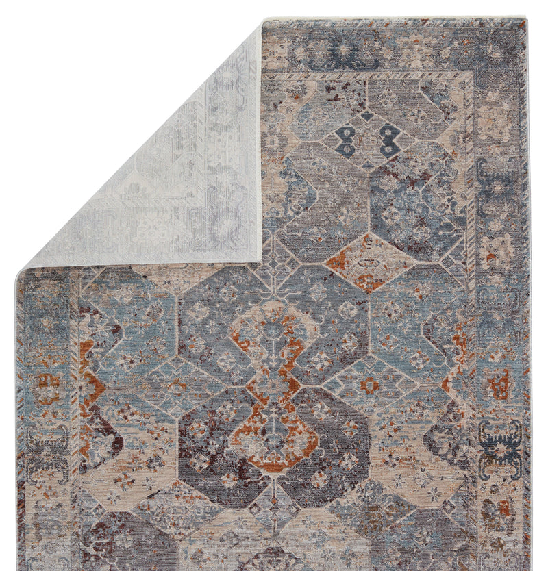 media image for Valentia Thessaly Blue & Gray Rug 3 260