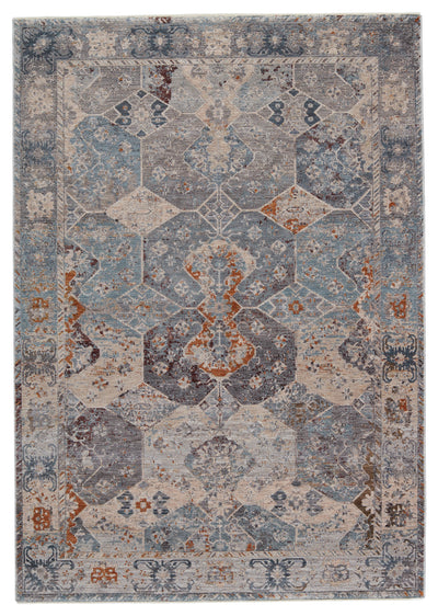 product image for Valentia Thessaly Blue & Gray Rug 1 76