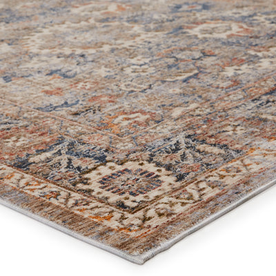 product image for Inari Oriental Light Taupe & Blue Rug by Jaipur Living 80