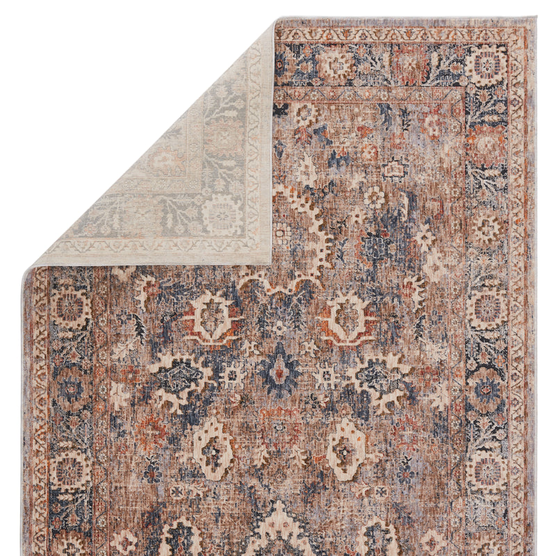 media image for Inari Oriental Light Taupe & Blue Rug by Jaipur Living 221