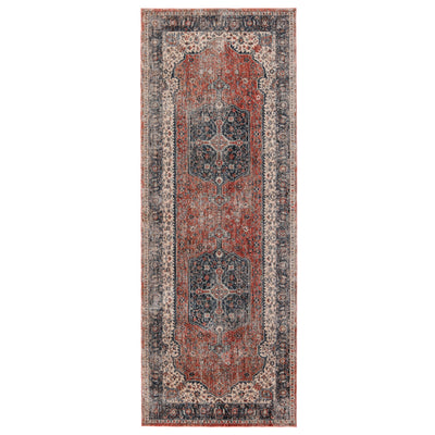 product image for temple medallion gray red rug by jaipur living 2 2