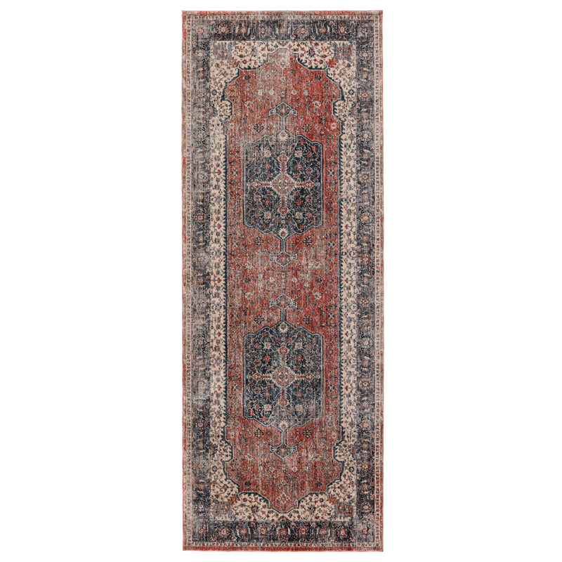 media image for temple medallion gray red rug by jaipur living 2 236