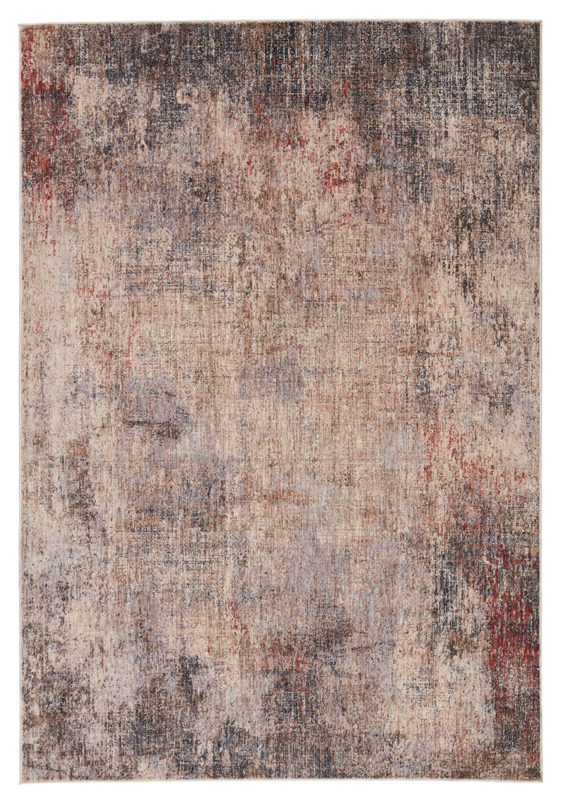 media image for Kyson Abstract Light Taupe & Blue Rug by Jaipur Living 298