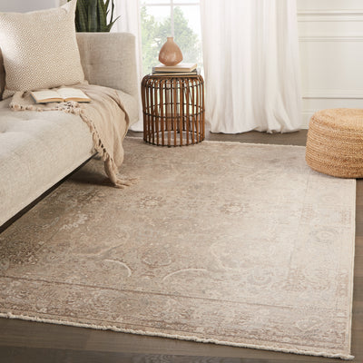 product image for Baptiste Oriental Gray & Cream Rug by Jaipur Living 96