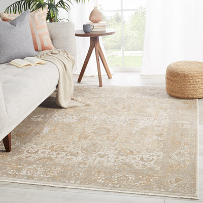 product image for Baptiste Oriental Taupe & Cream Rug by Jaipur Living 28