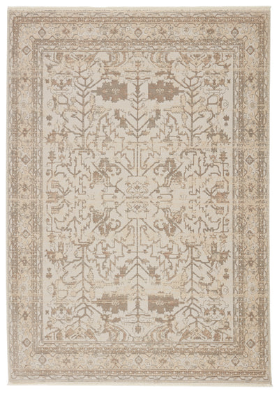 product image of Valentin Oriental Cream & Light Gray Rug by Jaipur Living 592