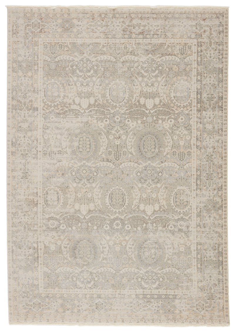 media image for Michon Oriental Gray & Cream Rug by Jaipur Living 226
