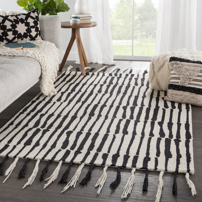 product image for Vera Saville Rug in Black by Nikki Chu for Jaipur Living 86