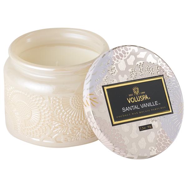 media image for santal vanille petite jar candle 1 248