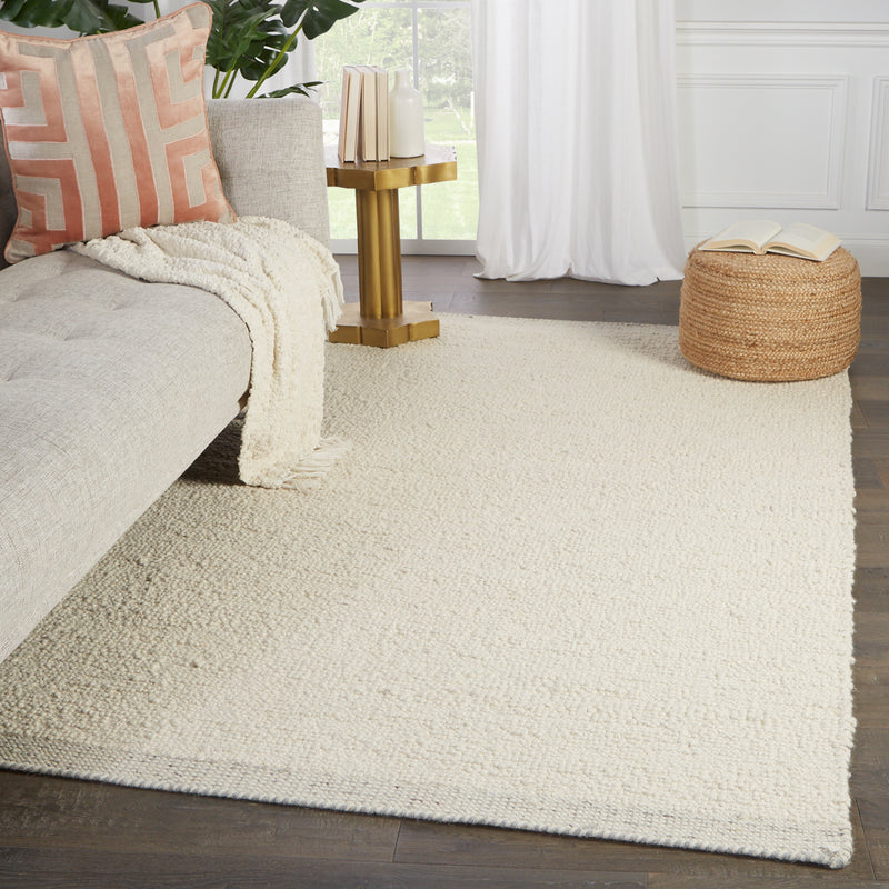 media image for alondra handmade solid cream light gray rug by jaipur living 5 222