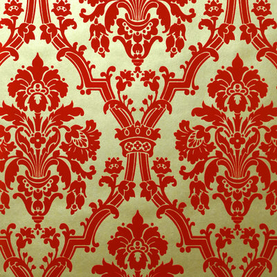 product image of Empire Wallpaper in Scarlet/Champagne by Burke Decor 59