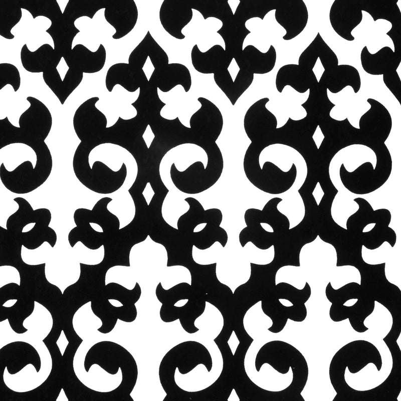 media image for sample grille wallpaper in black white by burke decor 1 212