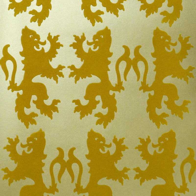 media image for Griffons Wallpaper in Golden by Burke Decor 230