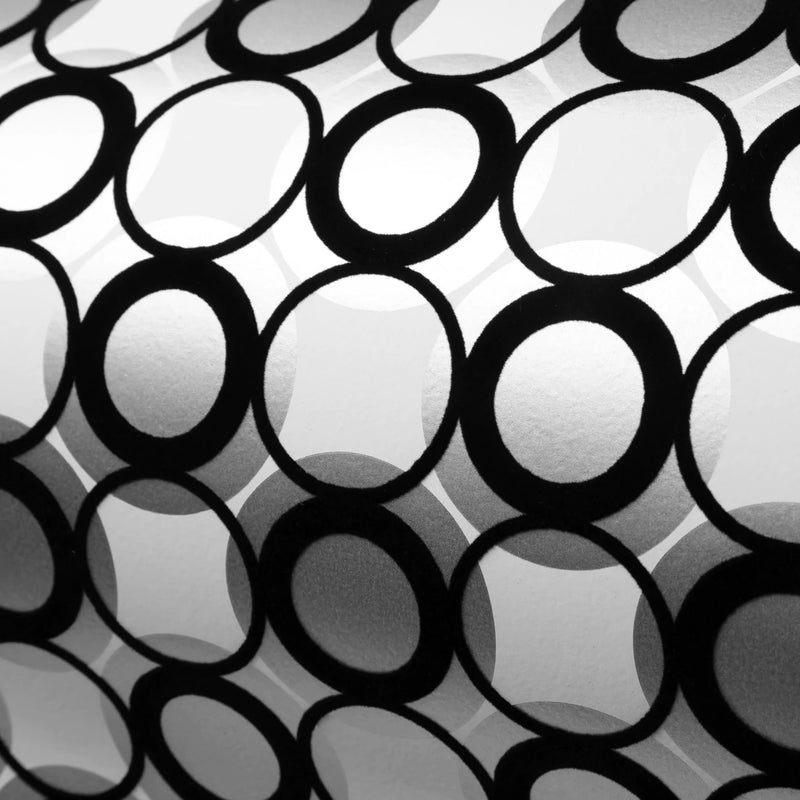 media image for Circles Wallpaper in Silver by Burke Decor 223