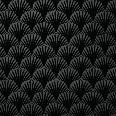 product image of sample art deco fans wallpaper in noir by burke decor 1 54